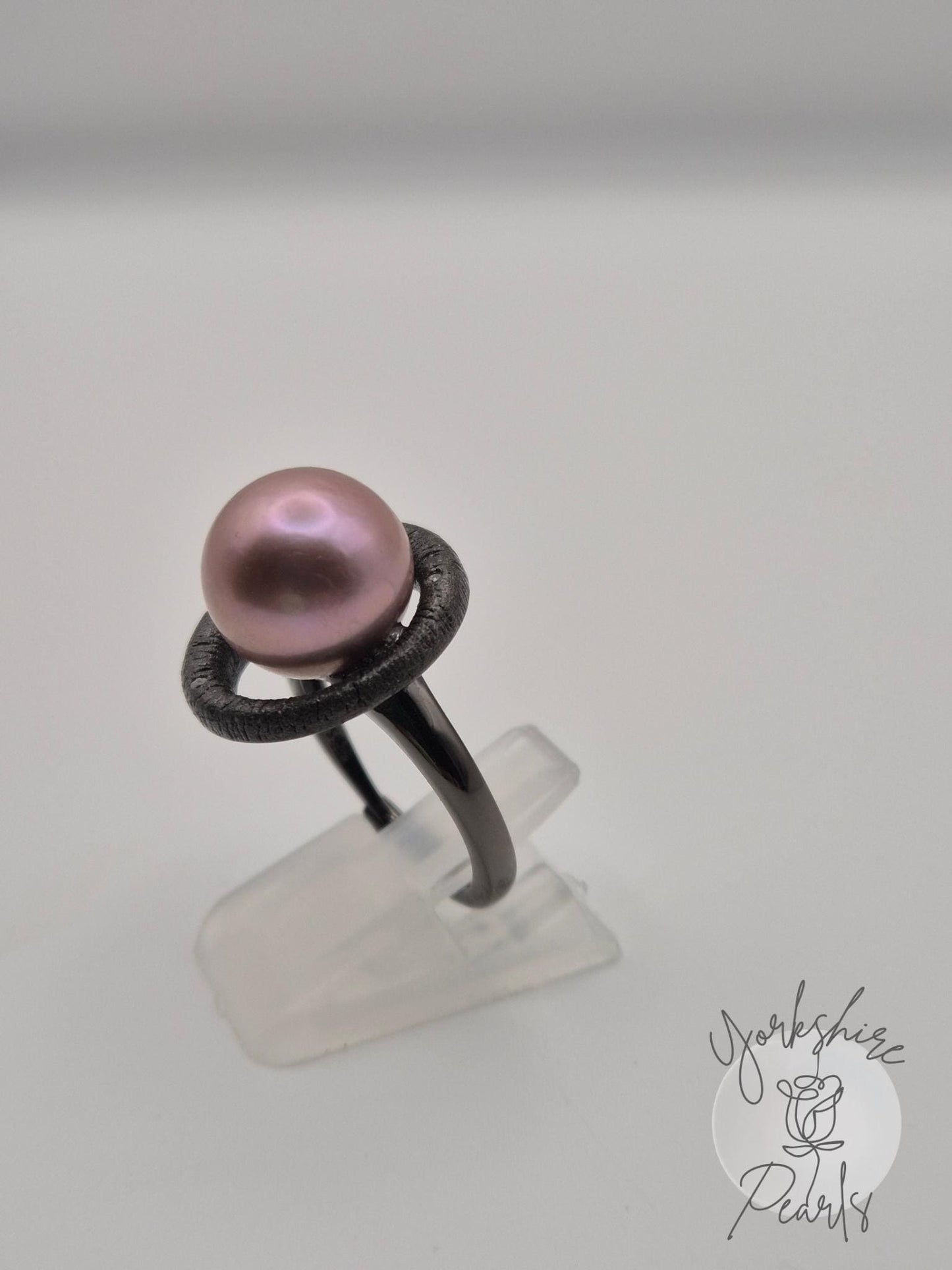 The Hades Edison Pearl Ring - Sterling Silver