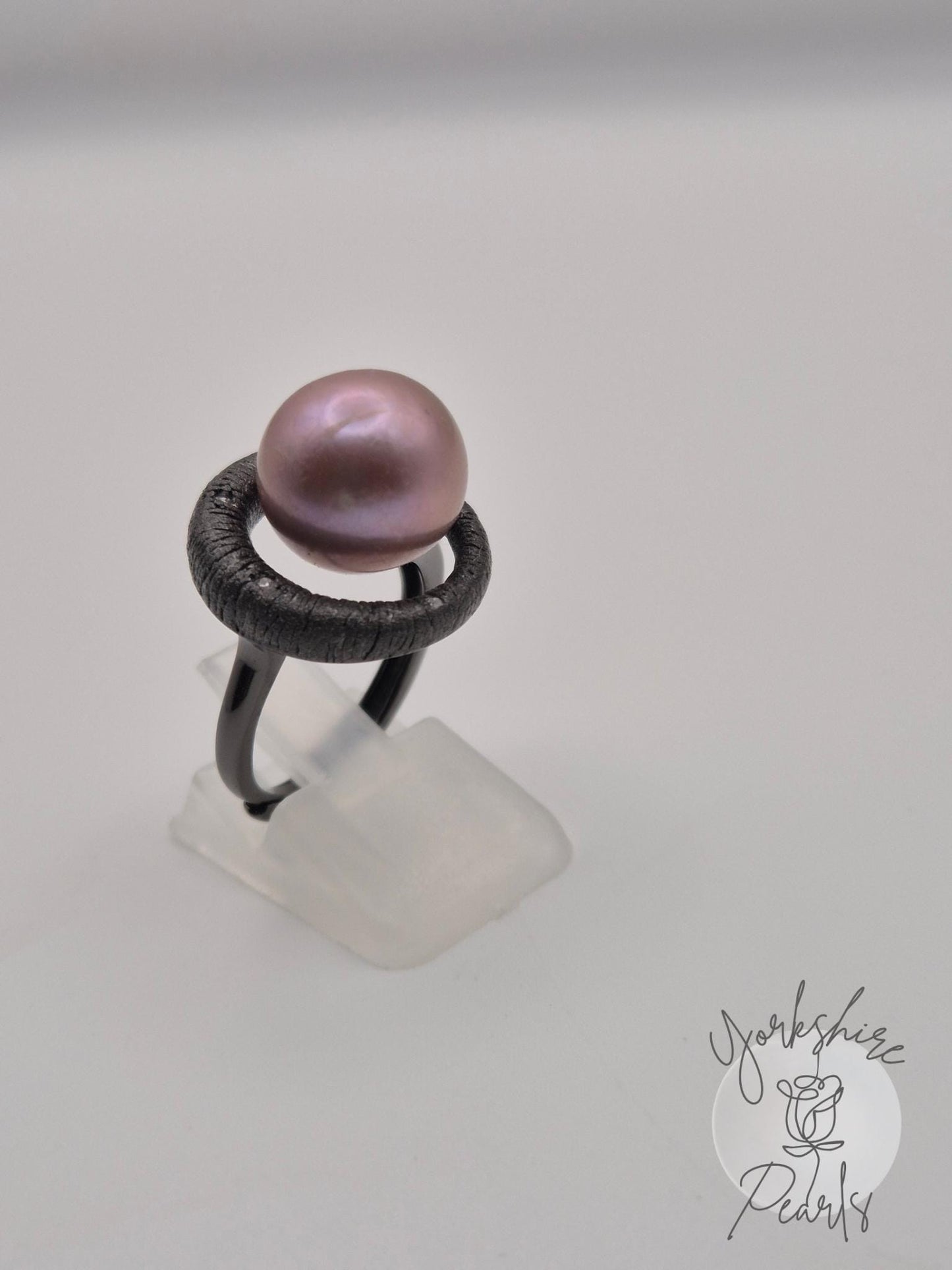 The Hades Edison Pearl Ring - Sterling Silver
