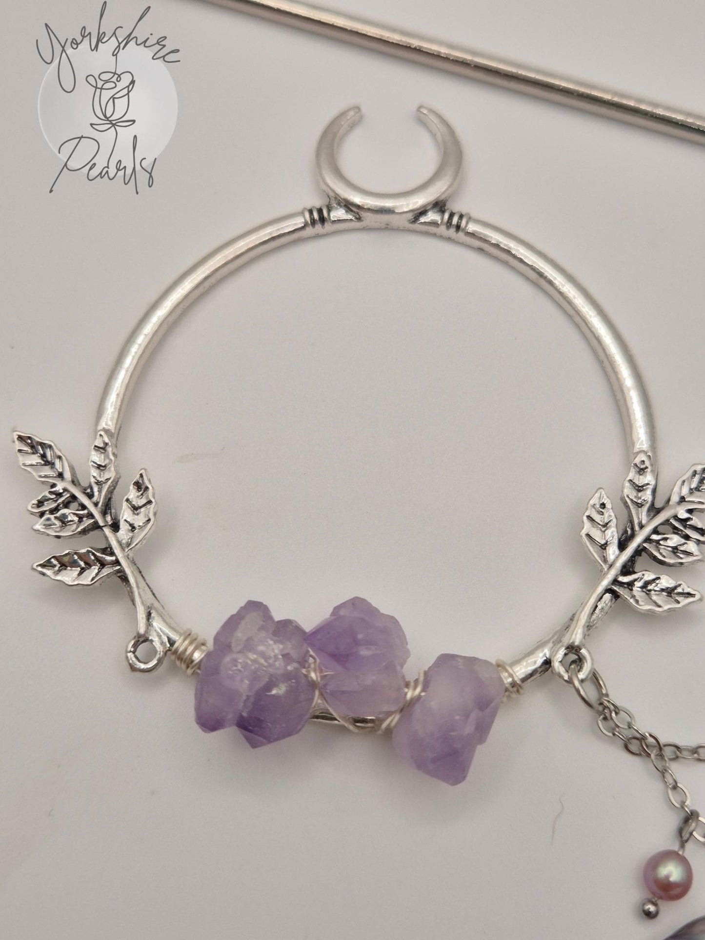 The Crystal Pearl Hair Pin