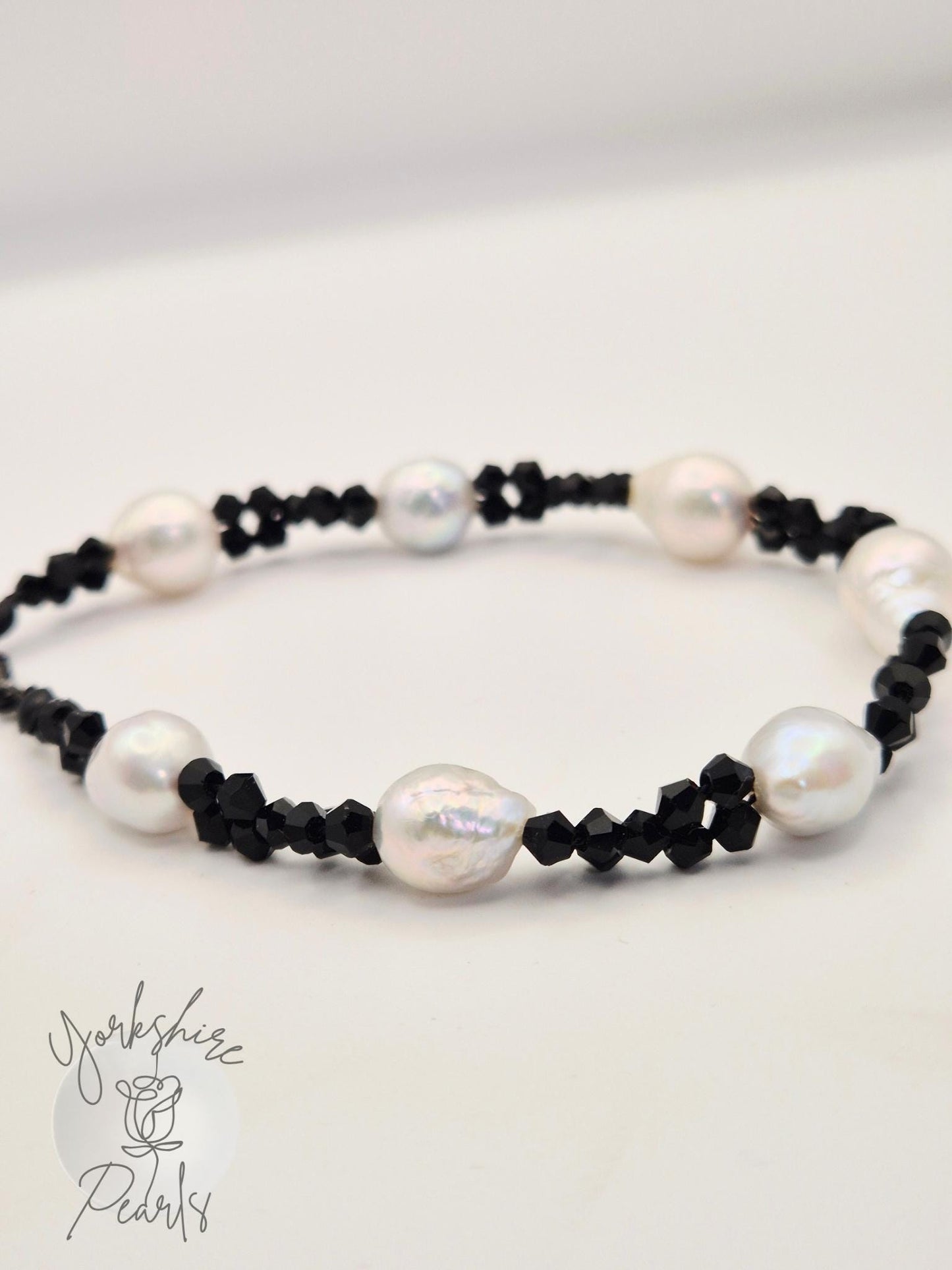 Candy Paper Edison & Seed Bead Bracelet