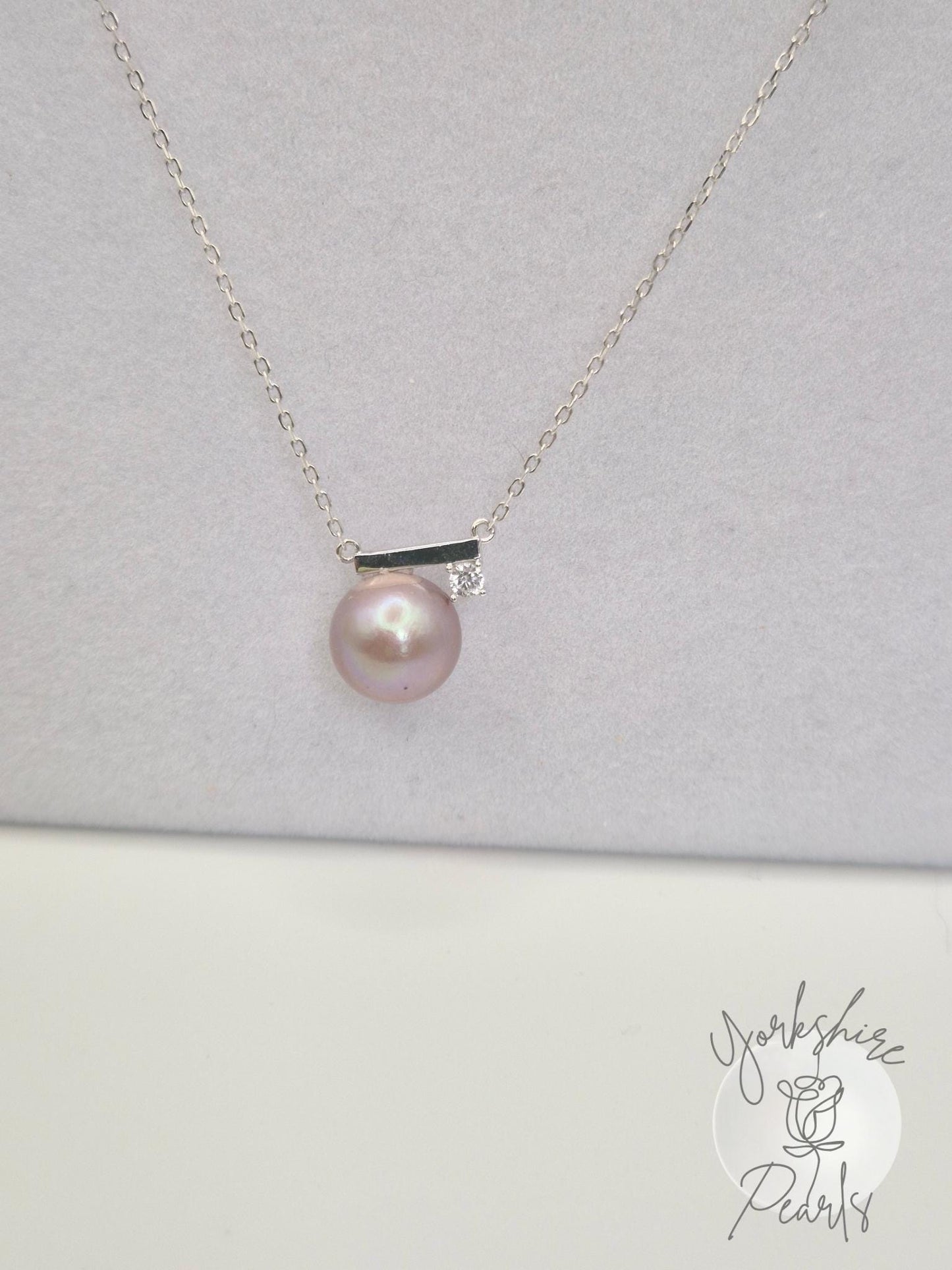 The Mary Jane Edison Pearl Necklace - Sterling Silver