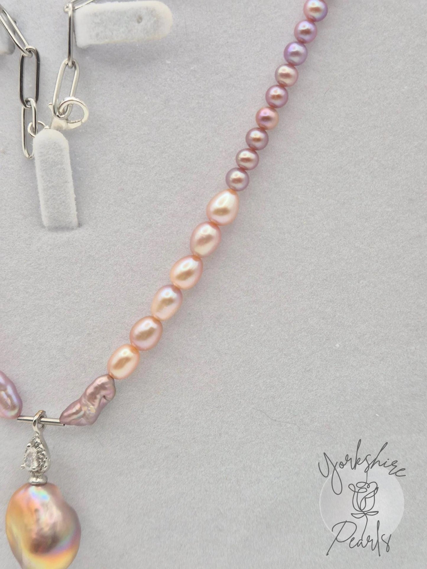 The Freya Multiple Pearl Necklace