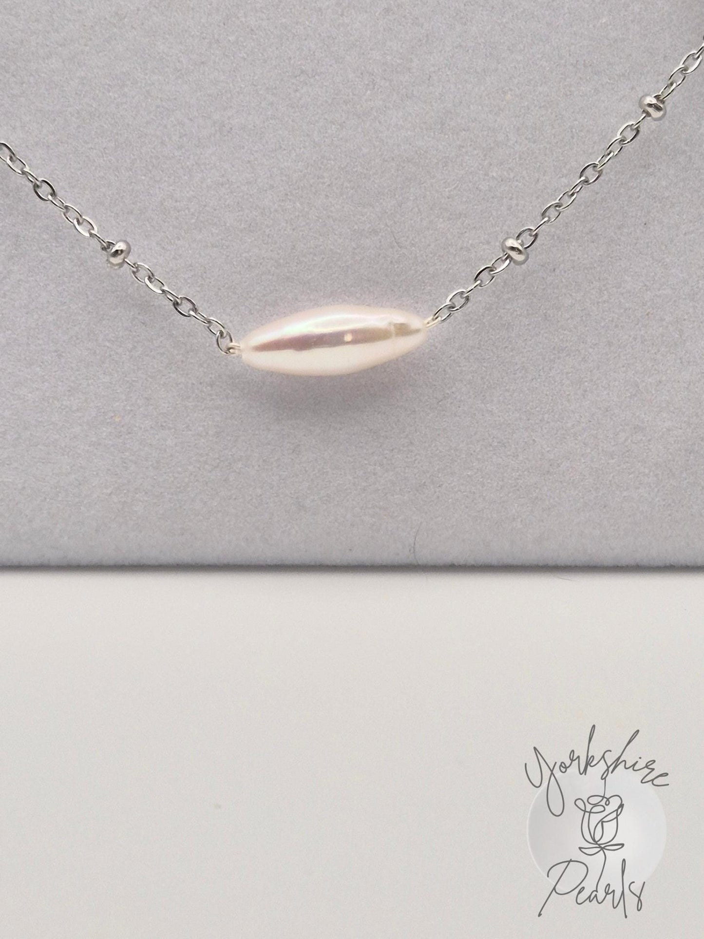 Edison & Seedless Pearl Starry Night Necklace
