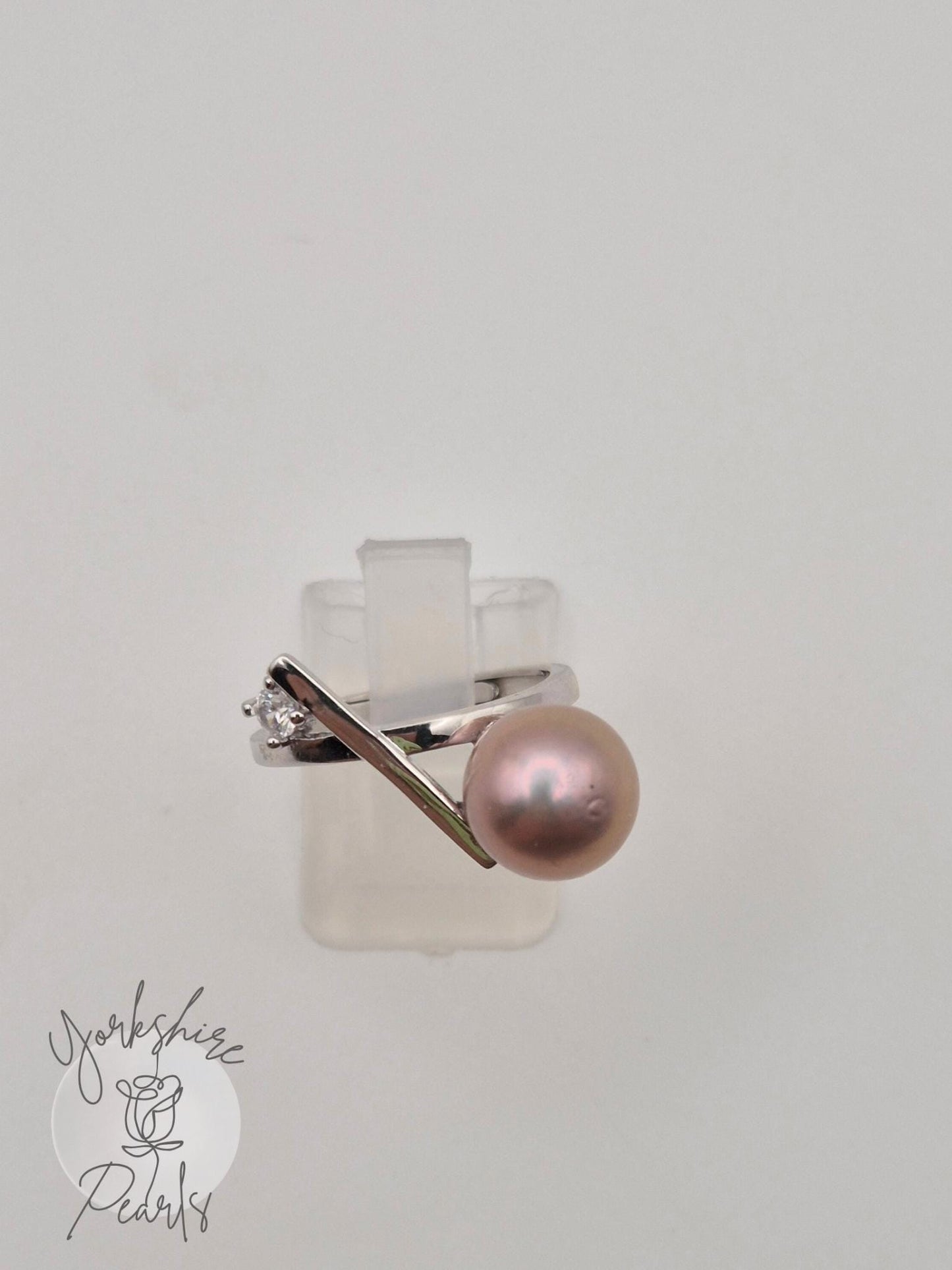The Mary Jane Edison Pearl Ring - Sterling Silver