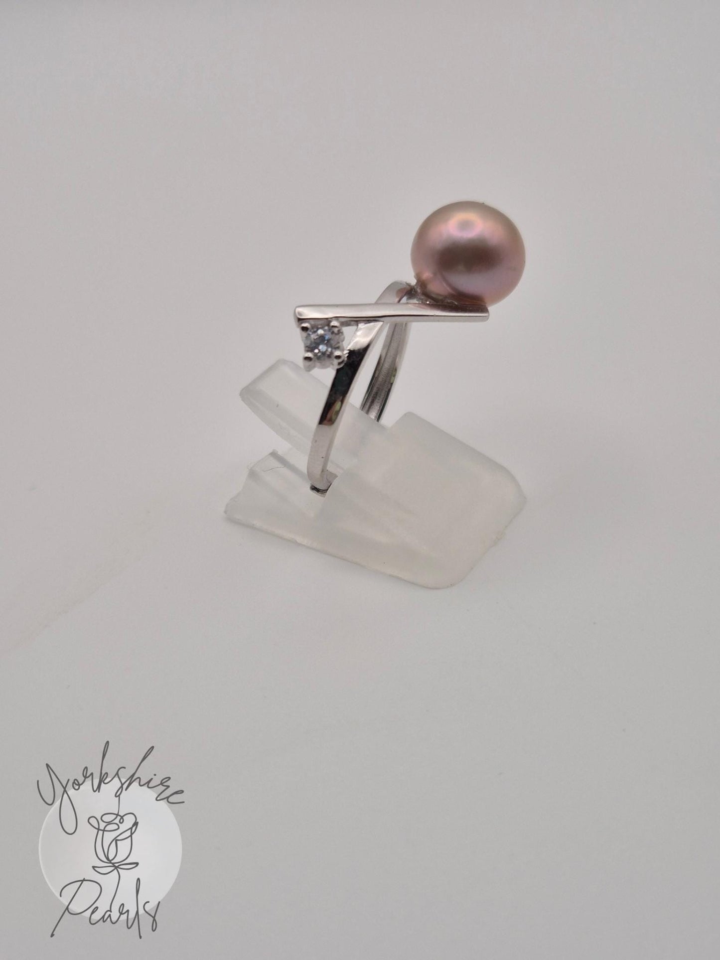 The Mary Jane Edison Pearl Ring - Sterling Silver