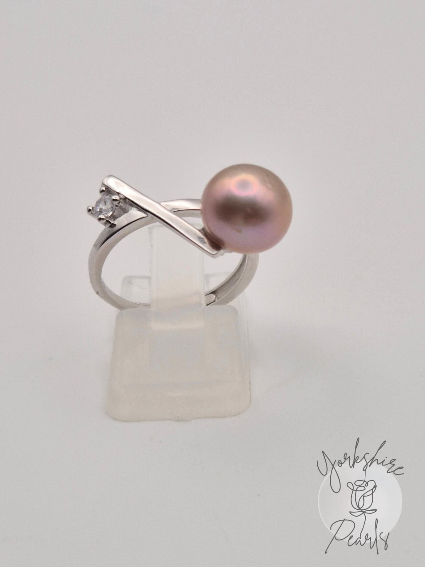 The Mary Jane Edison Pearl Ring - Sterling Silver