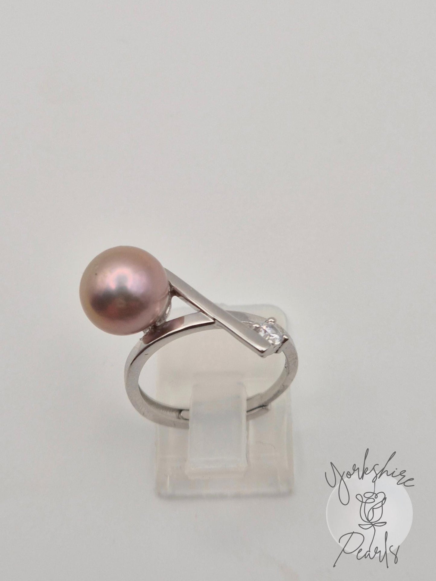The Mary Jane Edison Pearl Ring - Sterling Silver