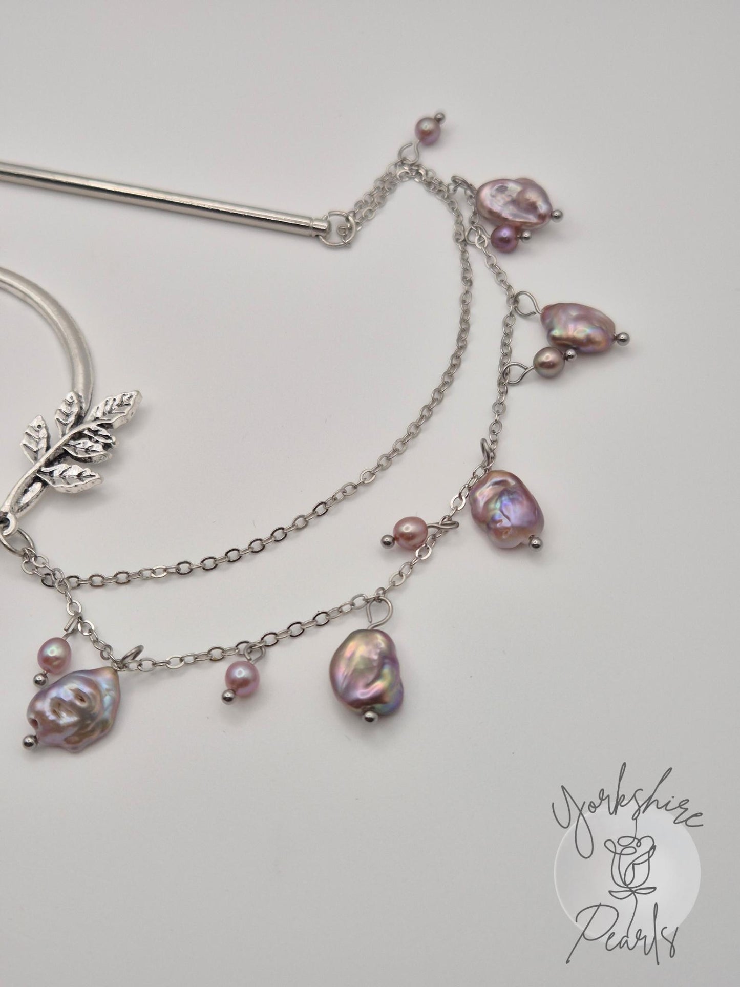 The Crystal Pearl Hair Pin