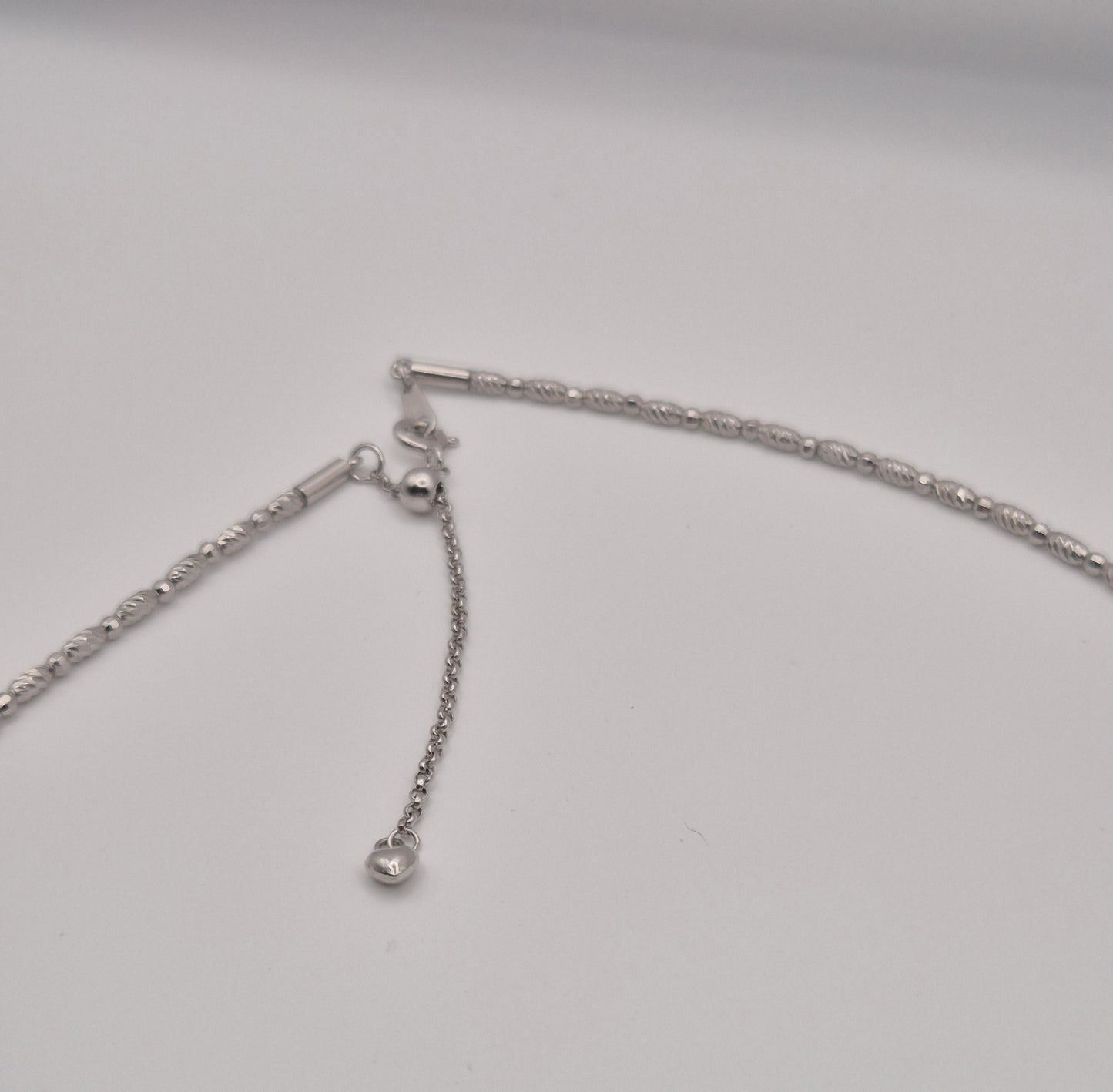 Jade & Stirling Silver Necklace with Baroque Pearl