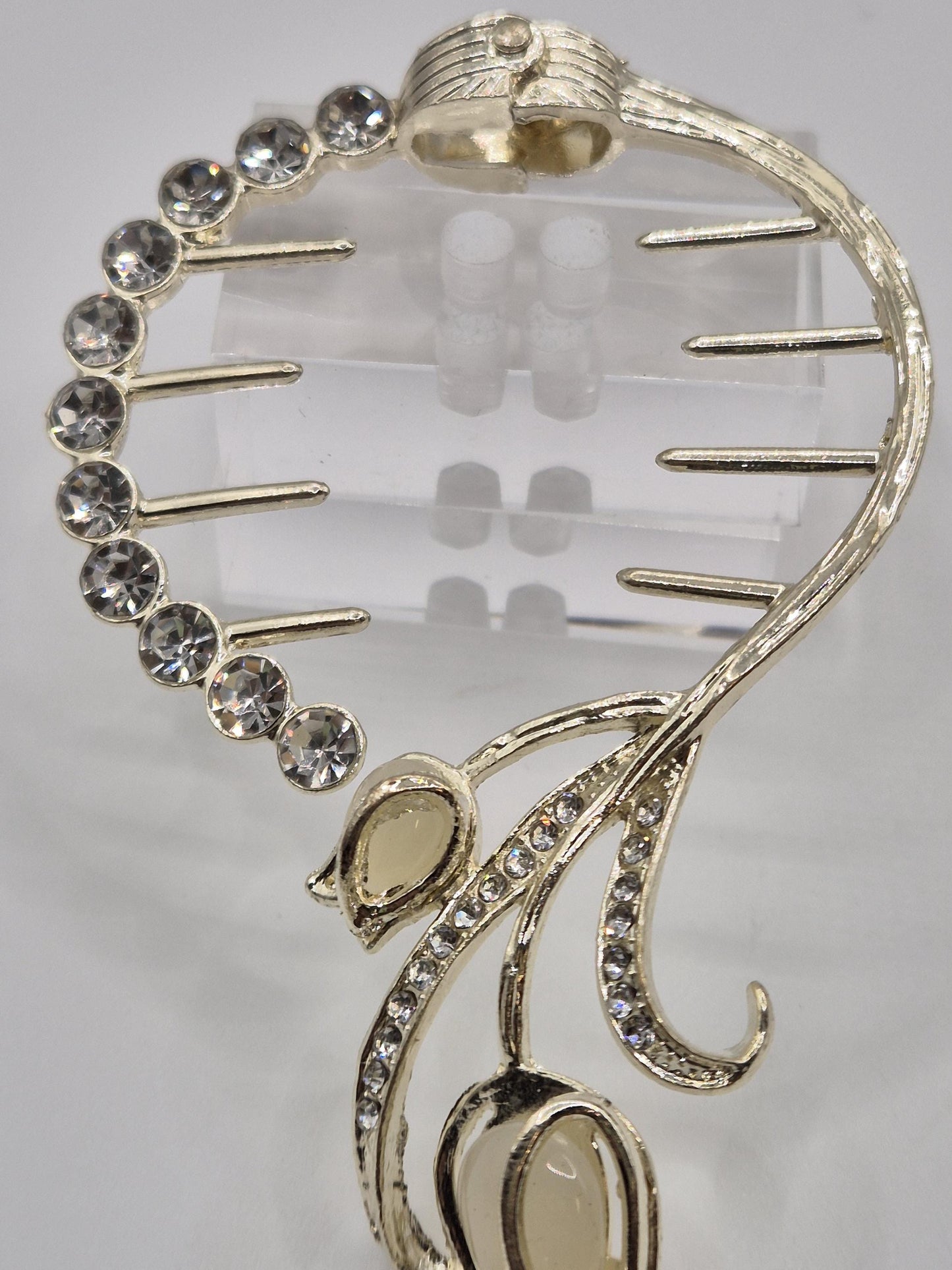 Golden Lily Edison Pearl Hairpin