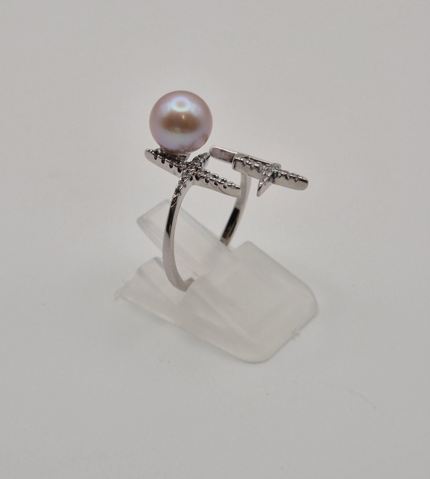 The Kiss Blush Pearl Ring