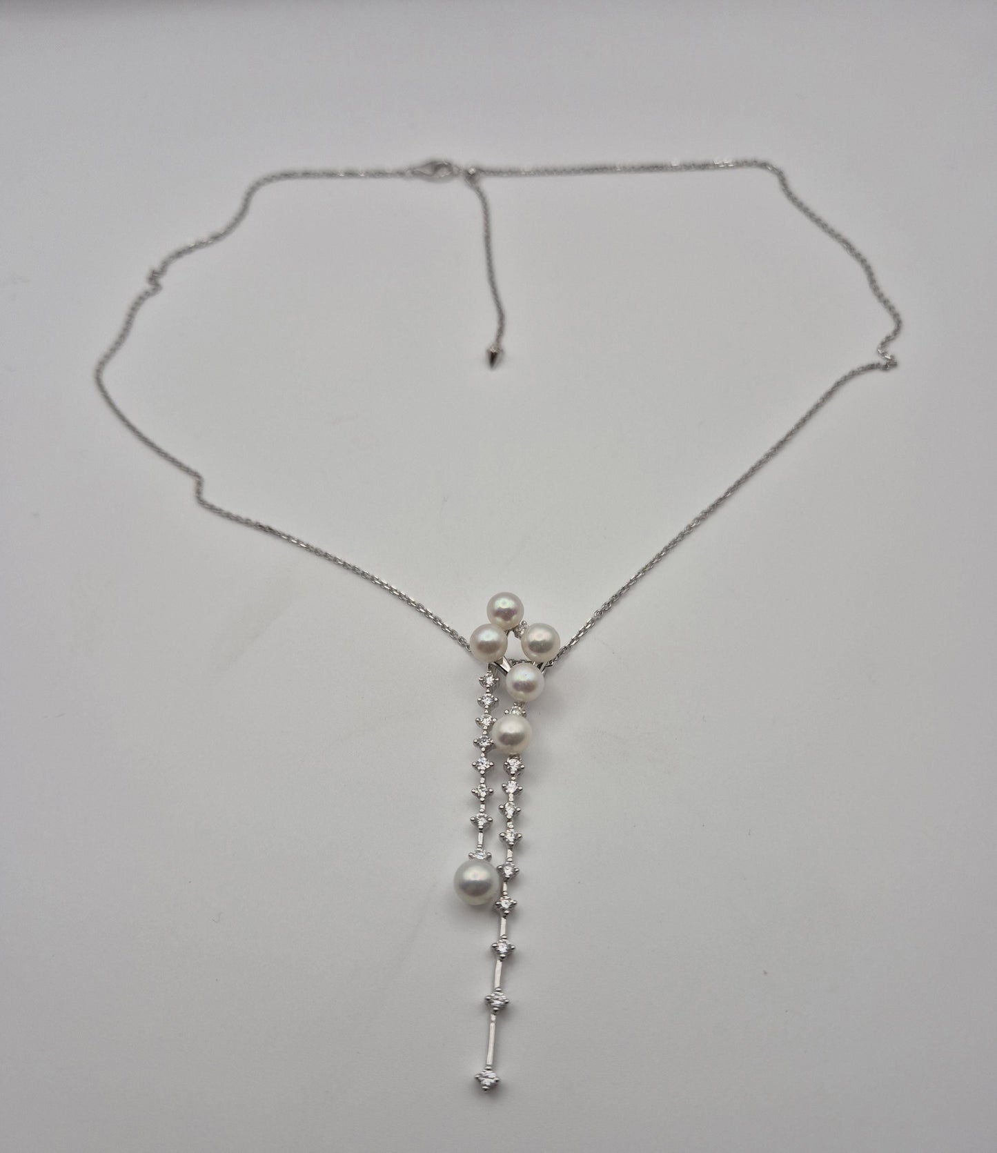 Saltwater Pearls Star Drop Necklace - Removable Pendant
