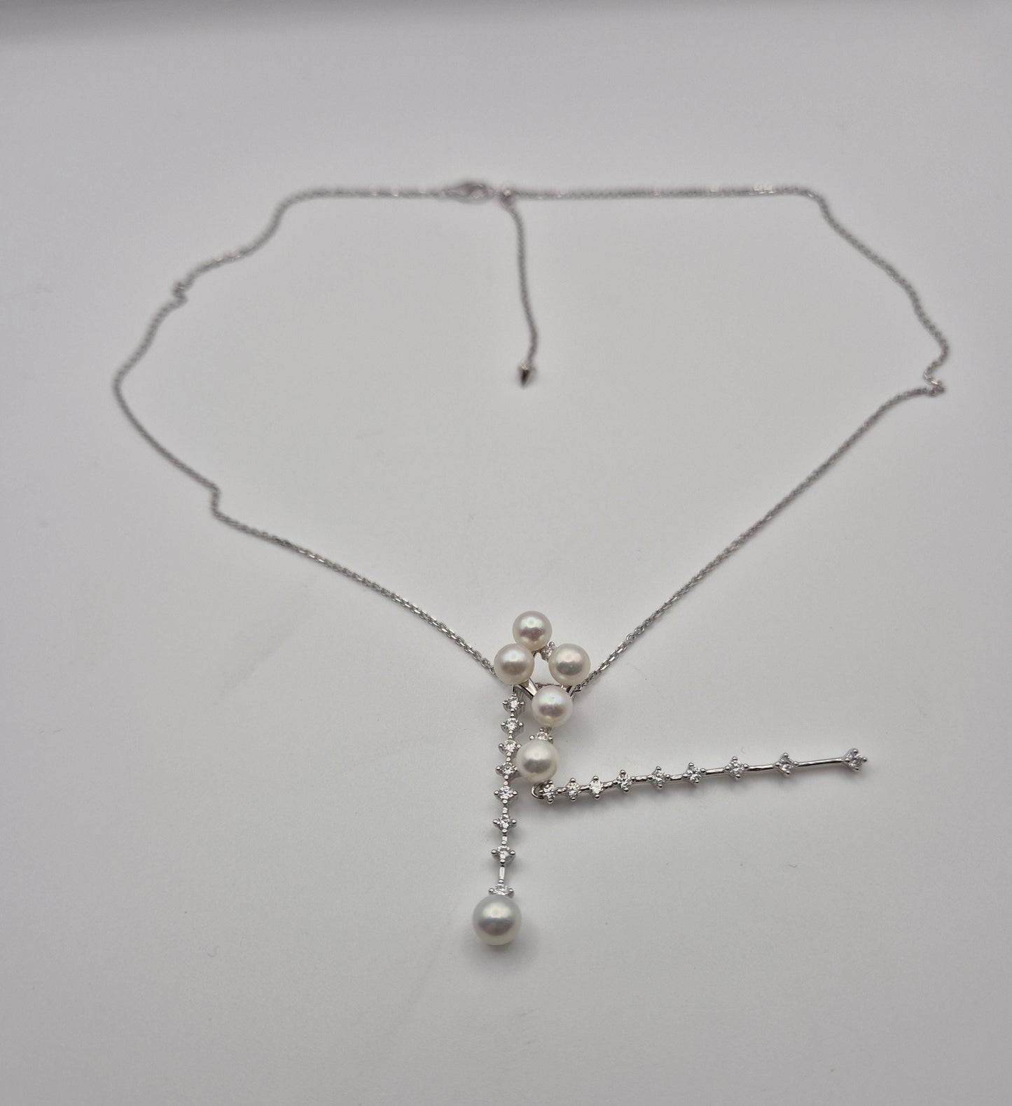 Saltwater Pearls Star Drop Necklace - Removable Pendant