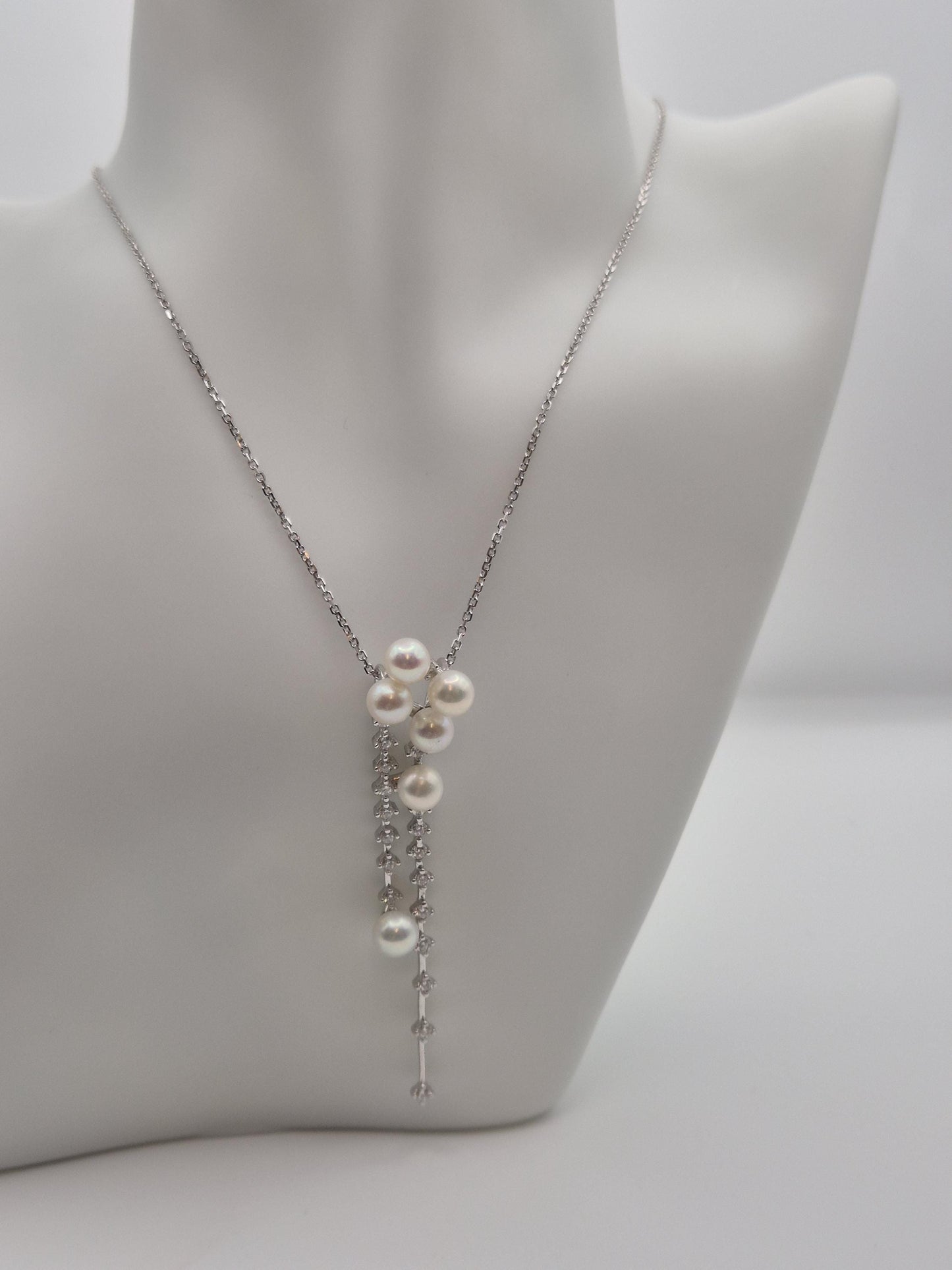 Saltwater Pearls Star Drop Necklace - Removable Pendant