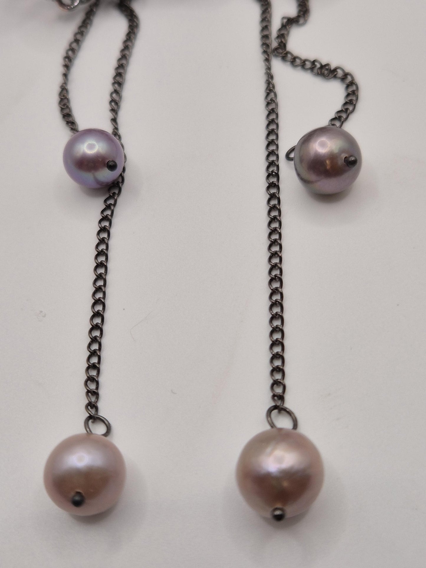 Twilight Vine Multiple Pearl Hairpin