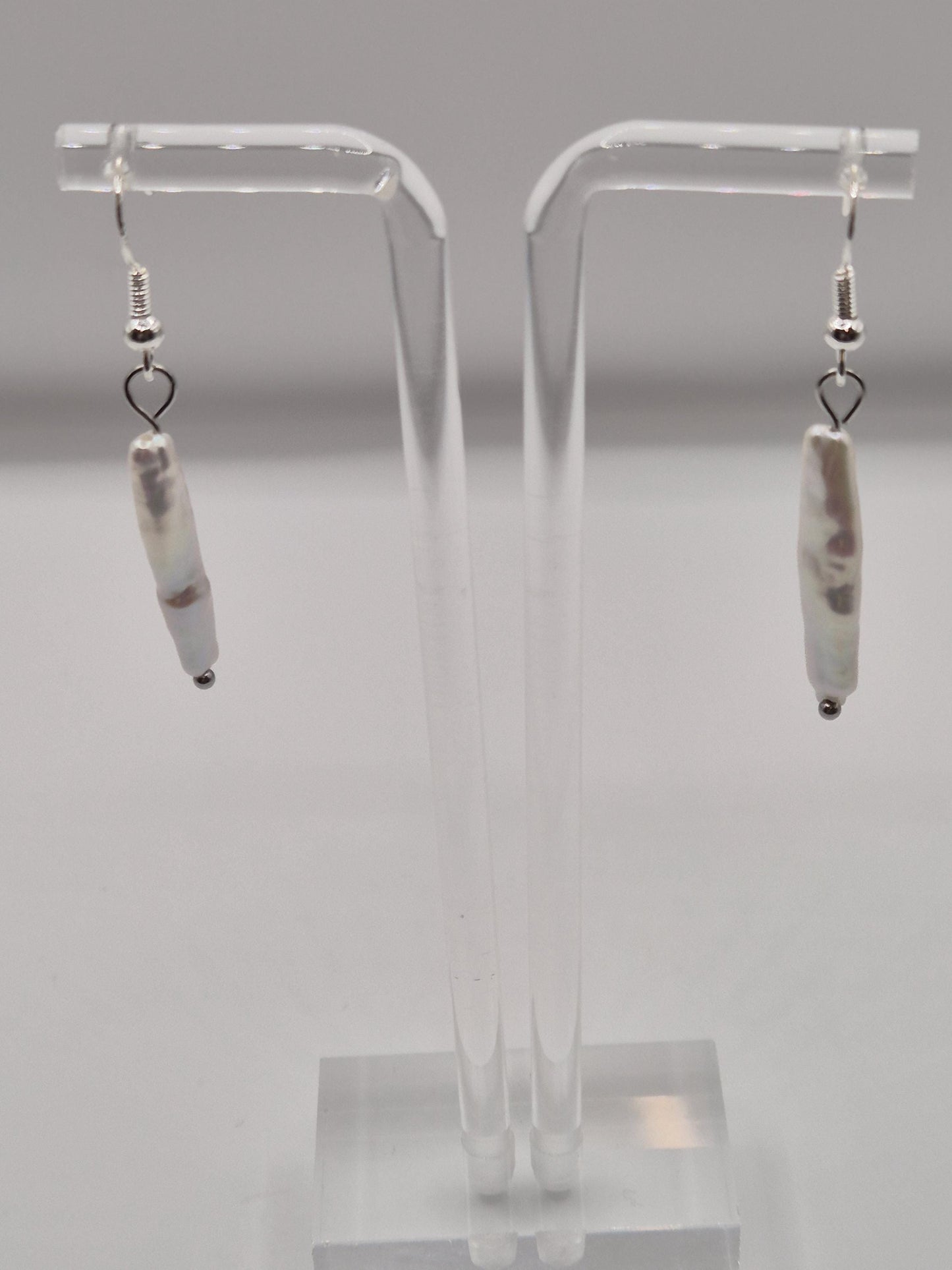 Simple Pearl Drop Earrings