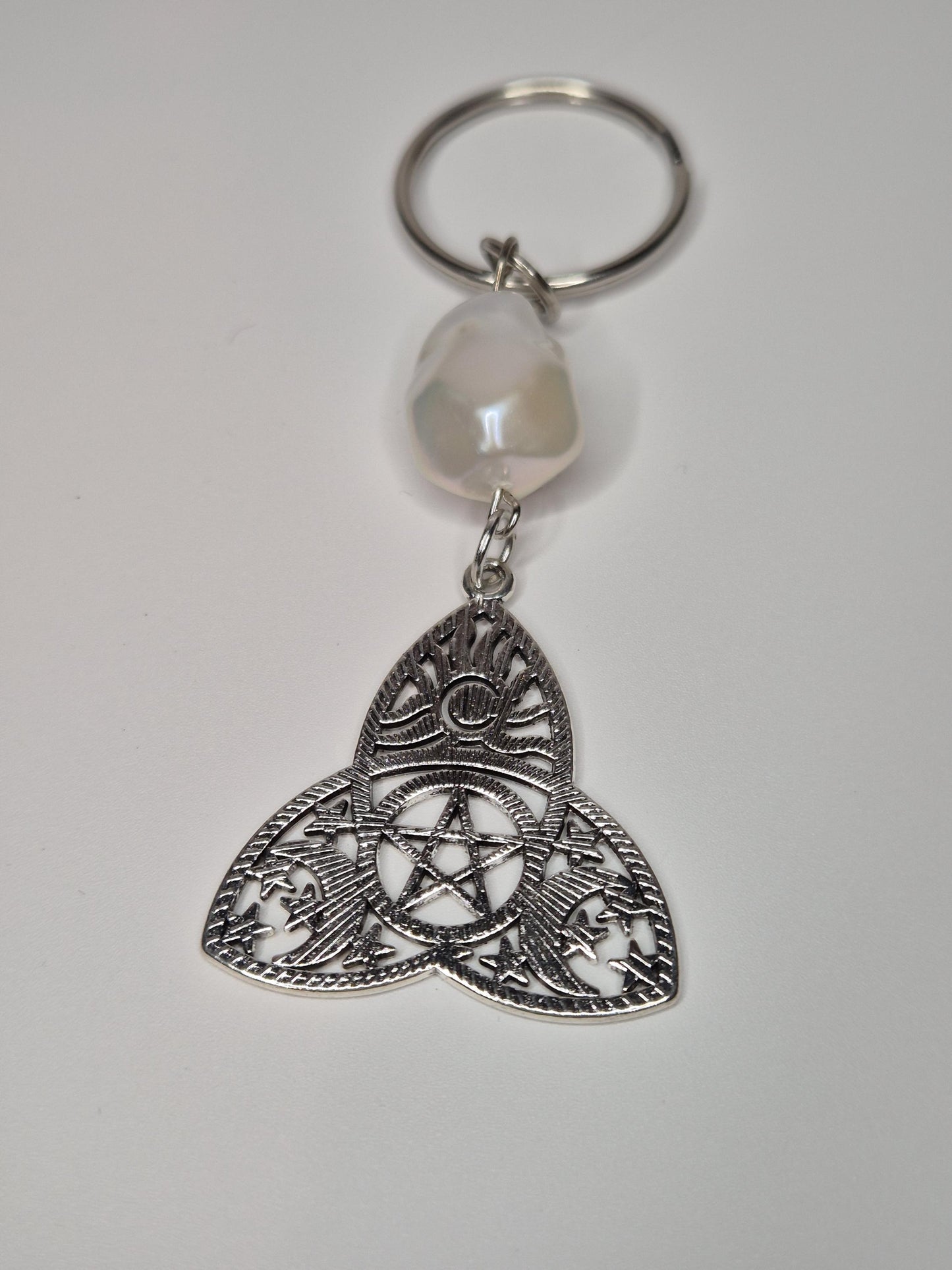 Celestial Wiccan Keychain