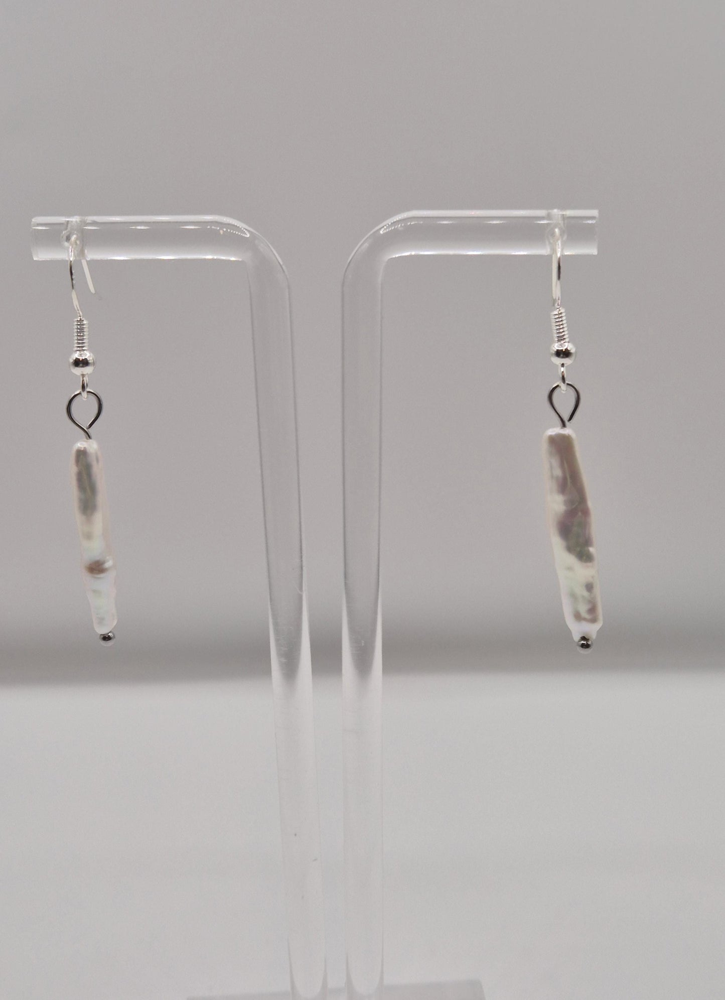 Simple Pearl Drop Earrings