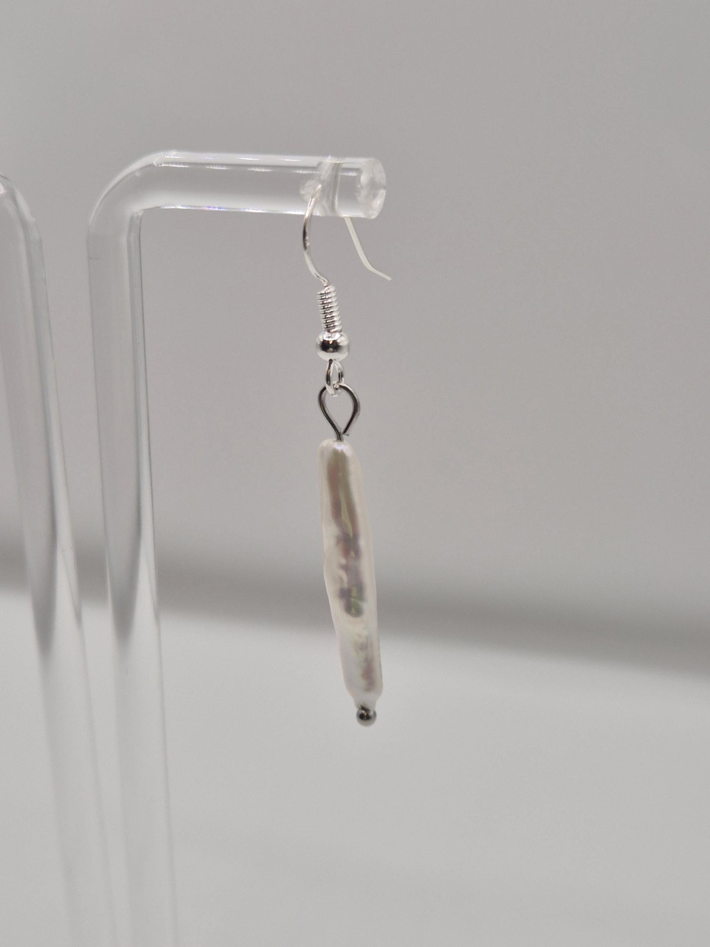 Simple Pearl Drop Earrings