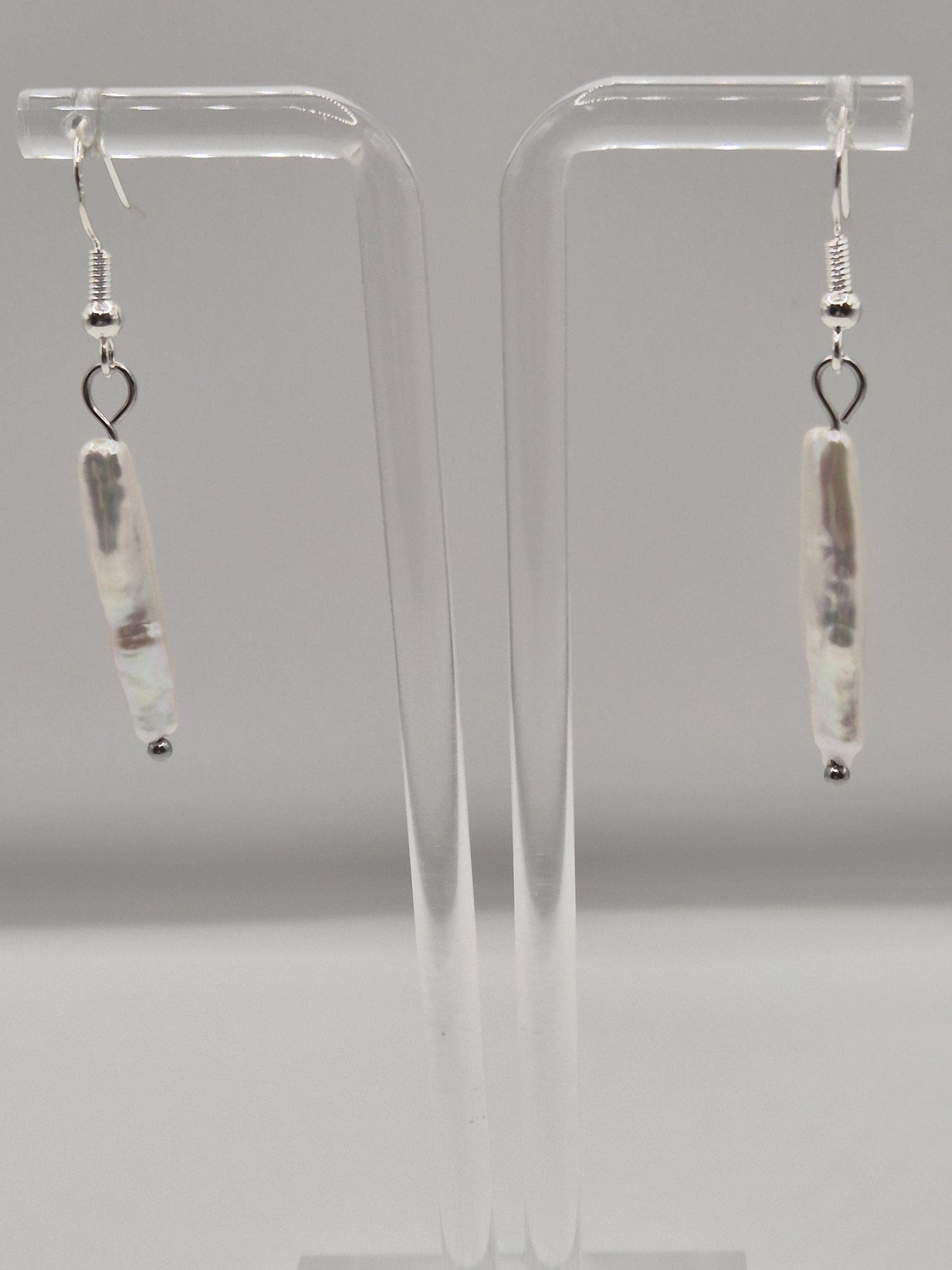 Simple Pearl Drop Earrings