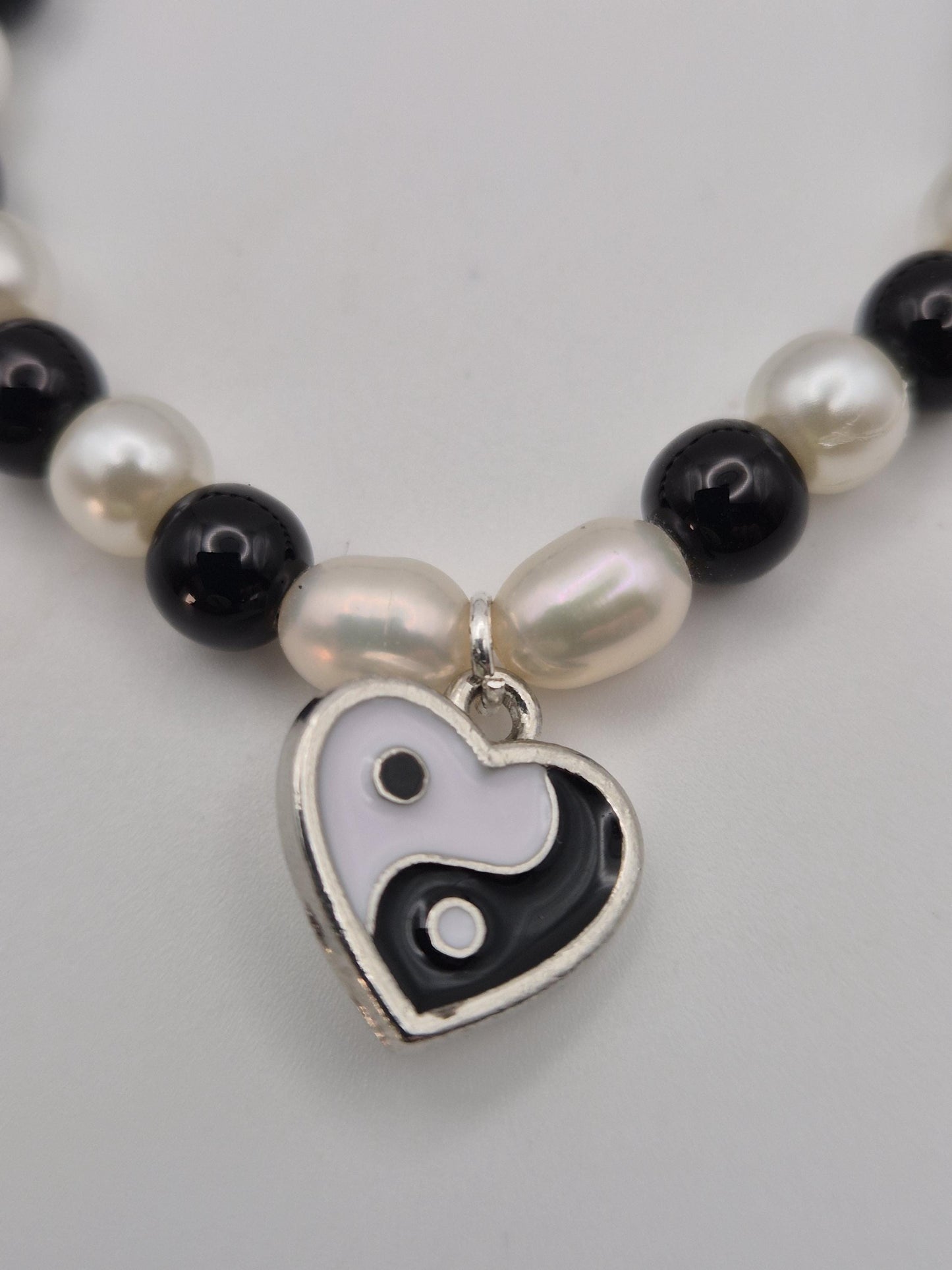 Yin Yang Kids Pearl & Bead Bracelet