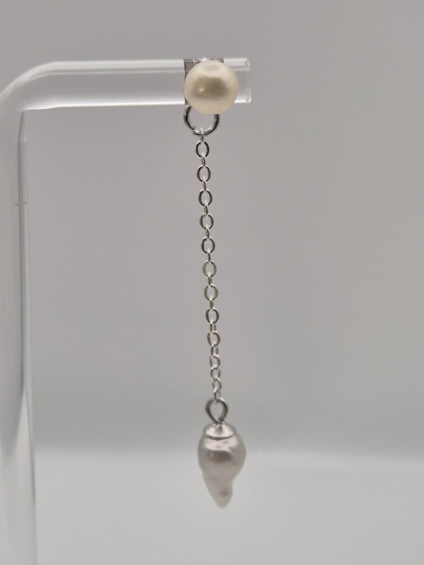Icicle Pearl Drop Multi Wear Studs