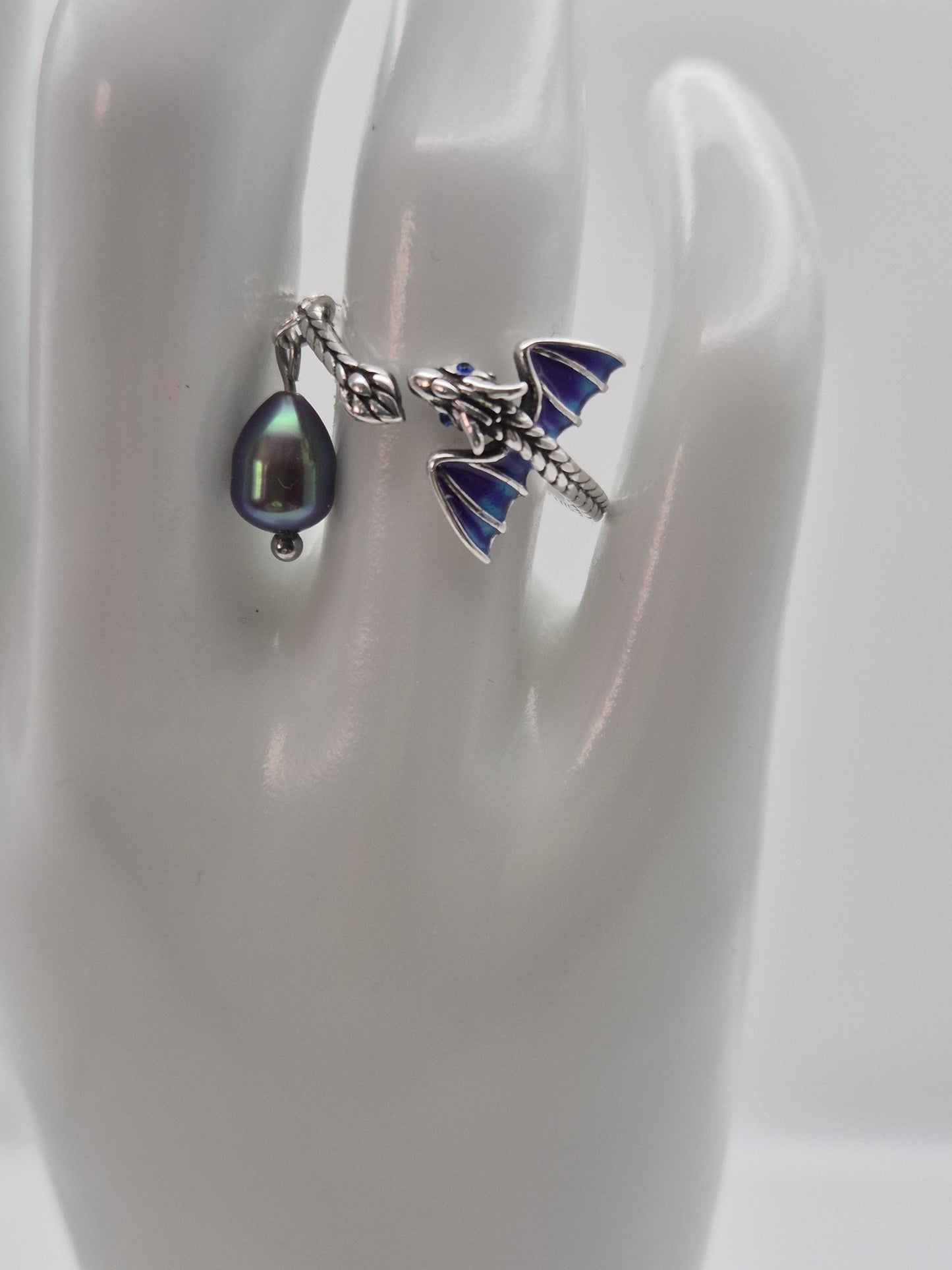 Dreamy Dragon Pearl Ring