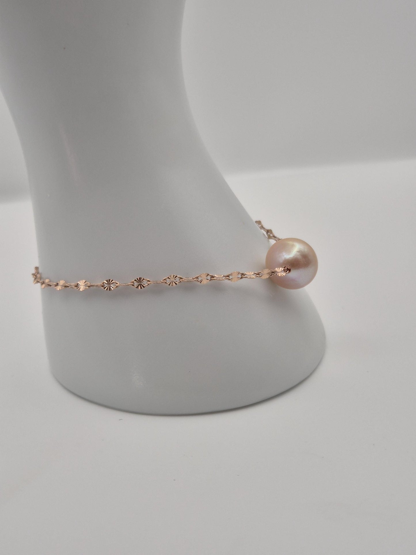 Starry Night Triple Edison Pearl Necklace with Bracelet Set
