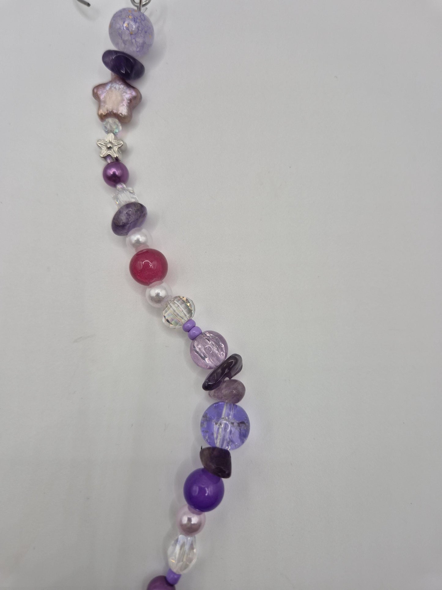 Purple Passion Multi Bead and Pearl Pick N Mix Suncatcher