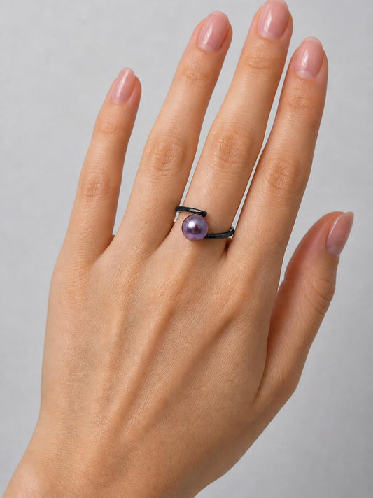 Twilight Promise Pearl Ring