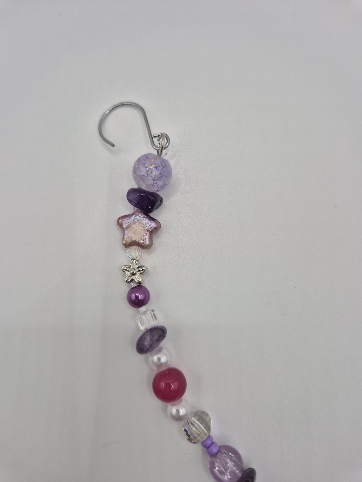 Purple Passion Multi Bead and Pearl Pick N Mix Suncatcher