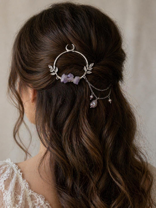 The Crystal Pearl Hair Pin