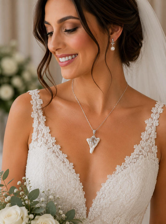 Pearl Tree and Leaf Design Pendant