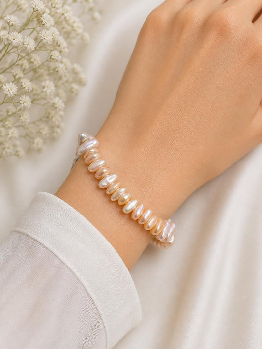 Full String Keshi Pearl Bracelet