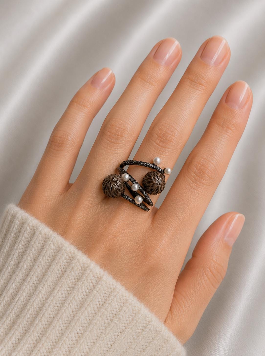 The Shadow Blossom Ring