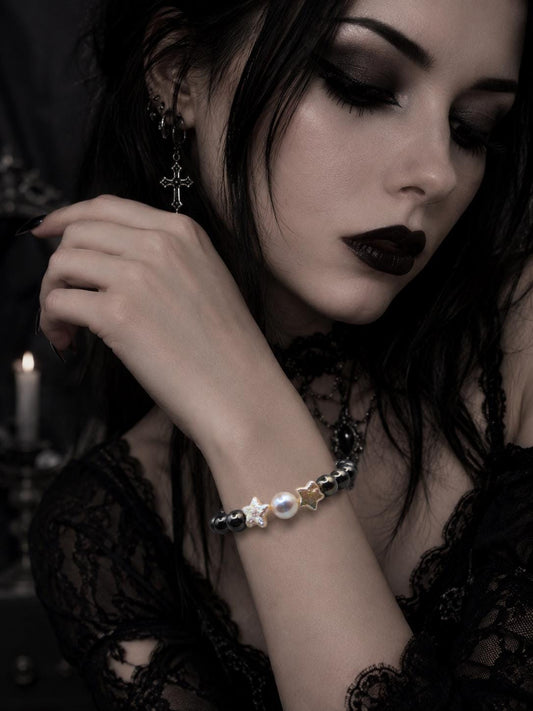 Moonstar Reverie Gemstone & Pearl Bracelet