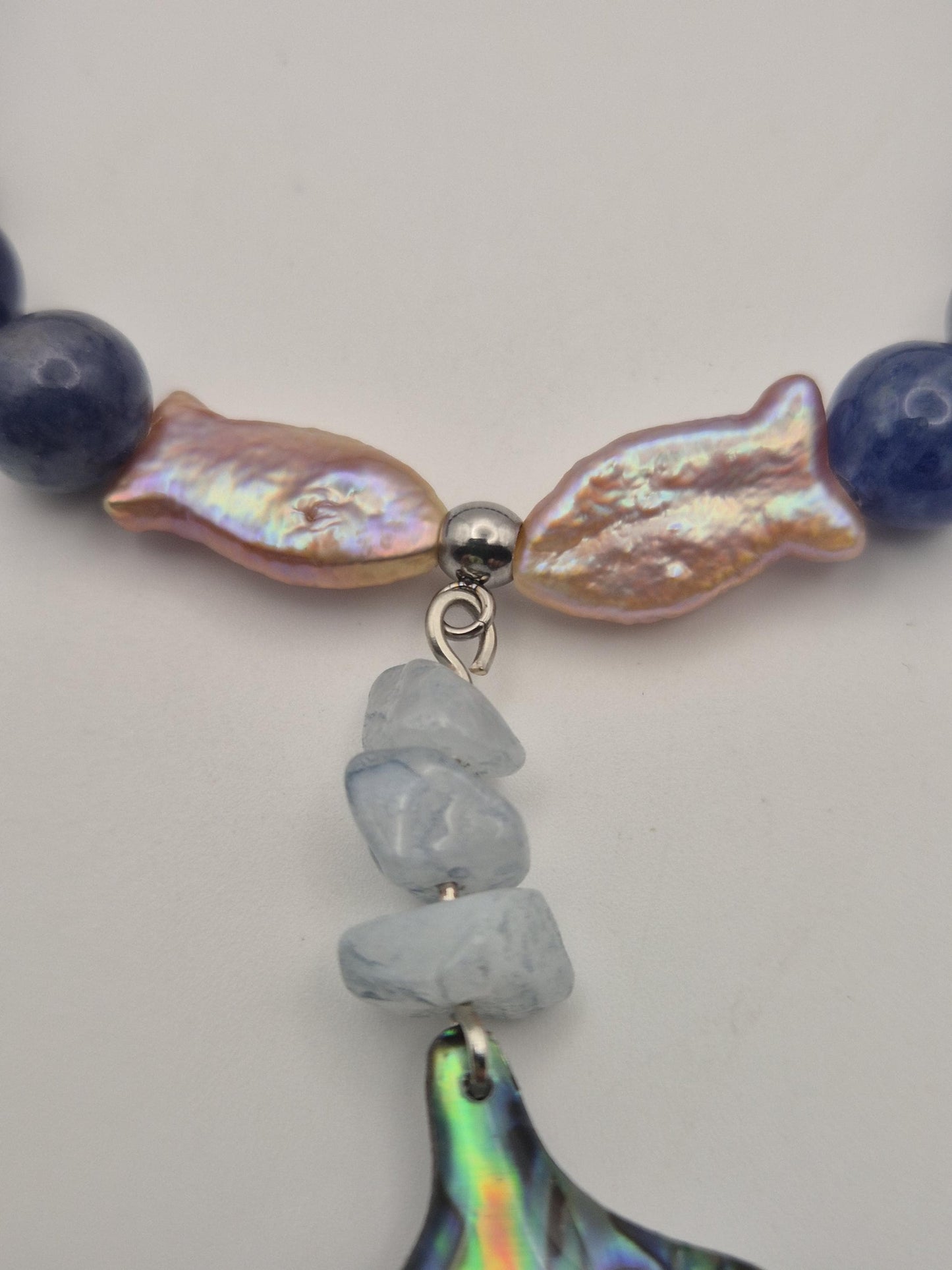 Ocean Tide Gemstone & Pearl Bracelet