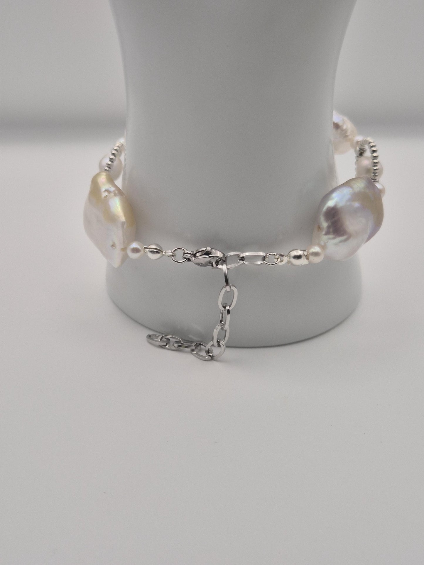 The Luxury Multiple Pearl Bracelet — Square, Baroque & Mini Pearls