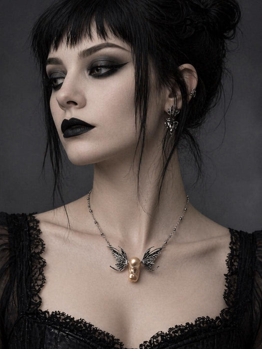 Angel Wing King Pearl Necklace