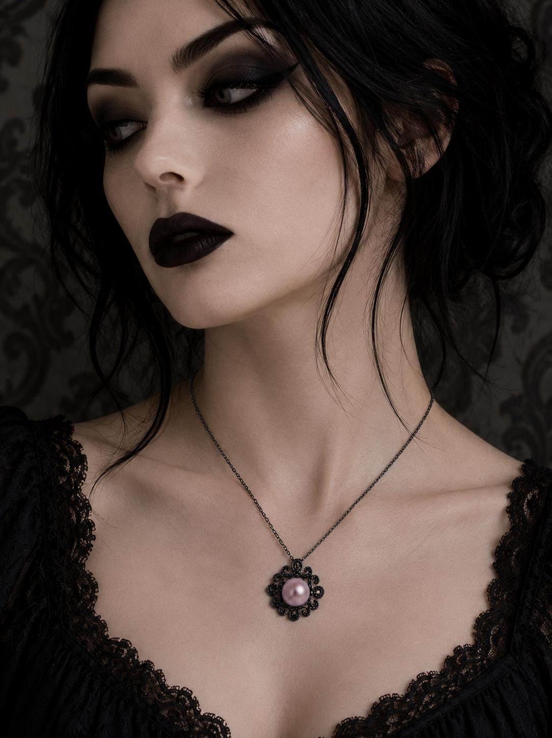 The Vintage Bertha-Rose Edison Pearl Necklace