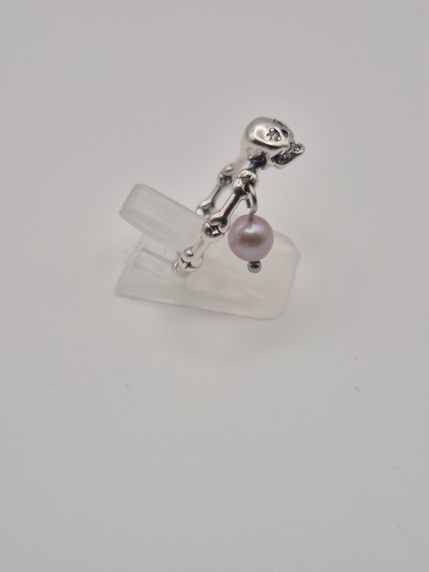 Skull & Bones Pearl Ring