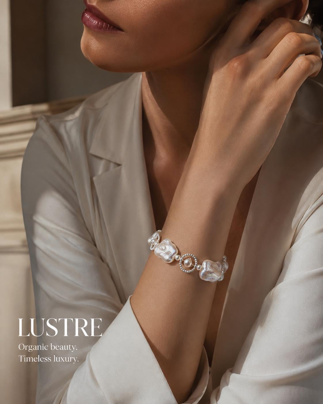 The Luxury Multiple Pearl Bracelet — Square, Baroque & Mini Pearls