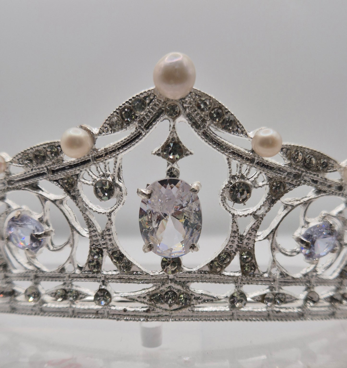 Imperial Grace Pearl Tiara