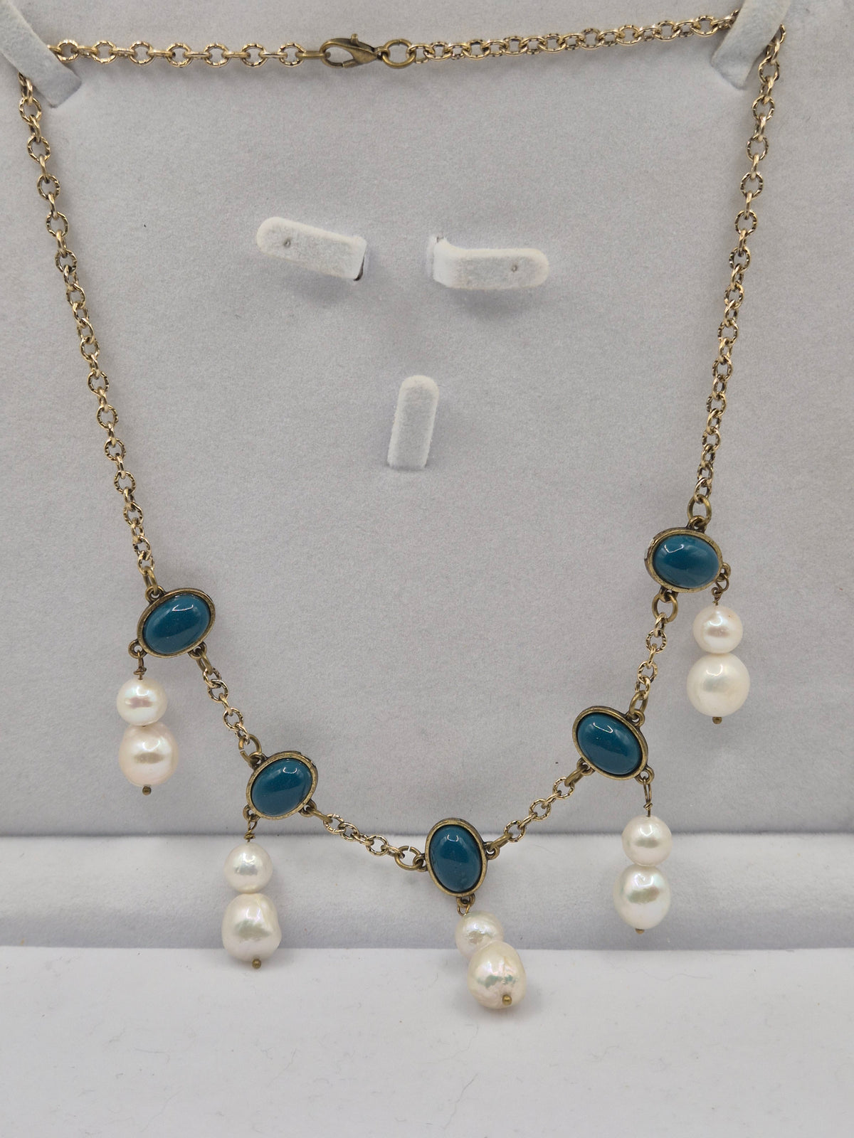 Statement Antique Pearl Necklace