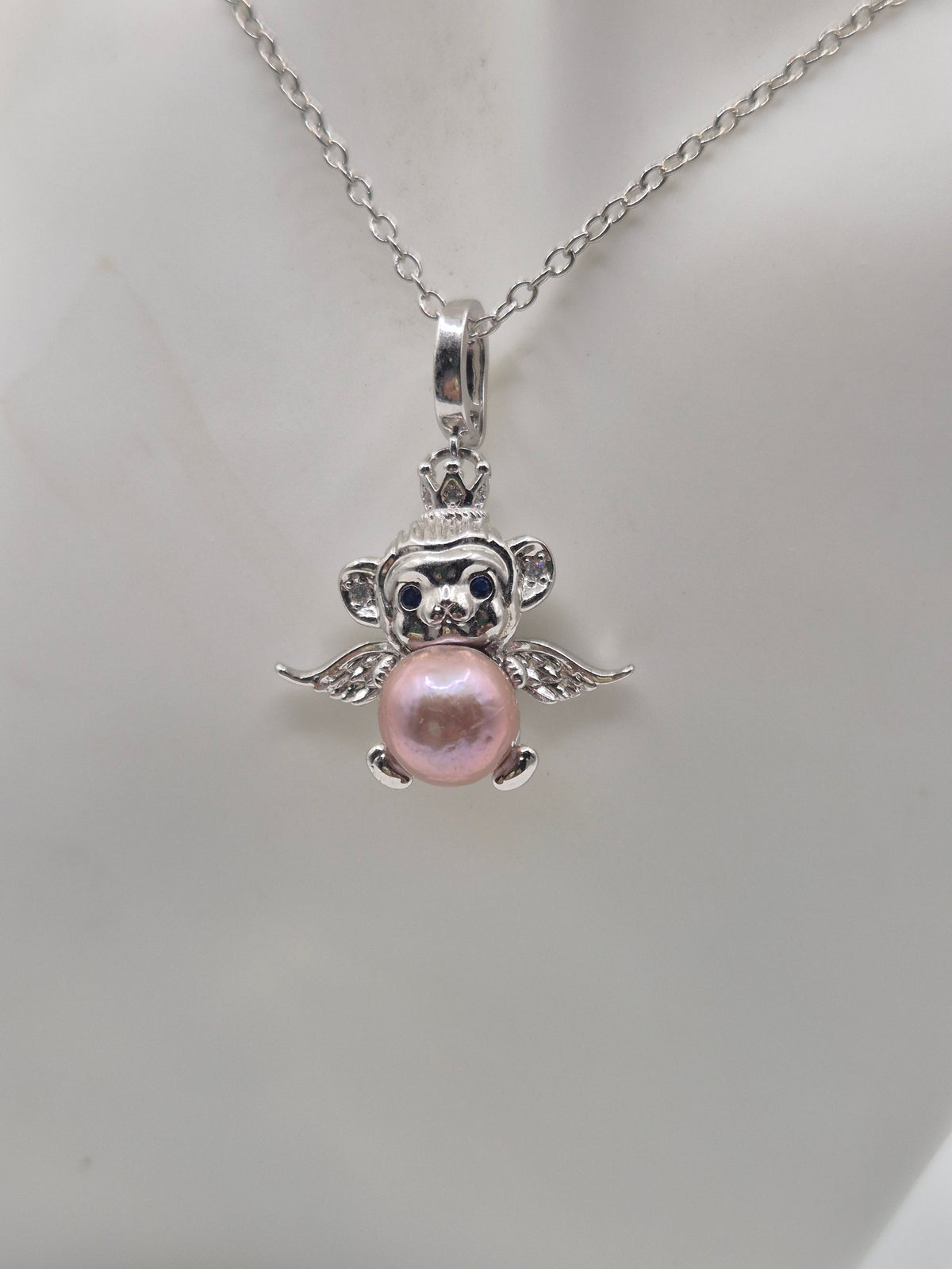 Flying Monkey Edison Pearl Pendant