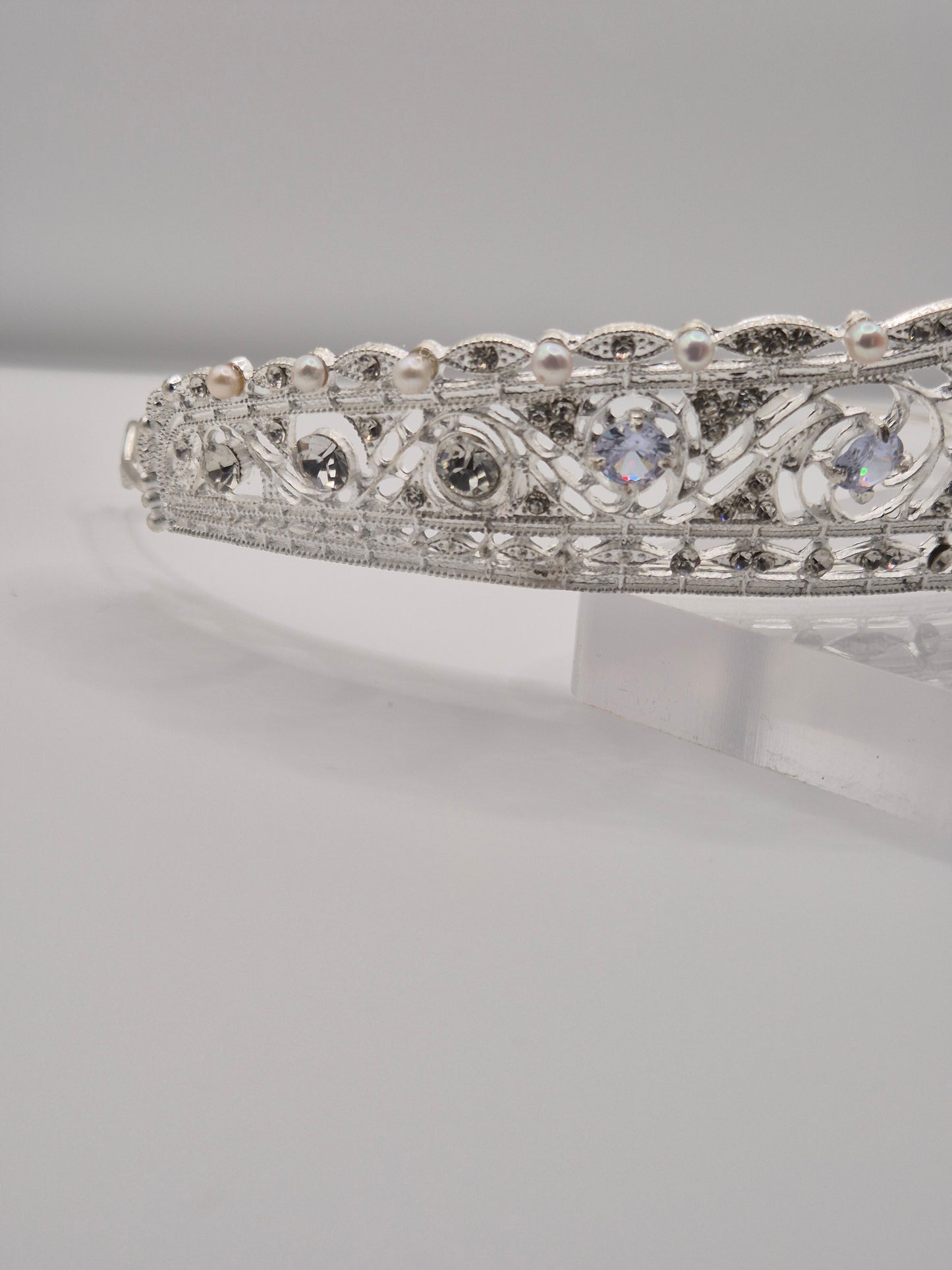 Imperial Grace Pearl Tiara