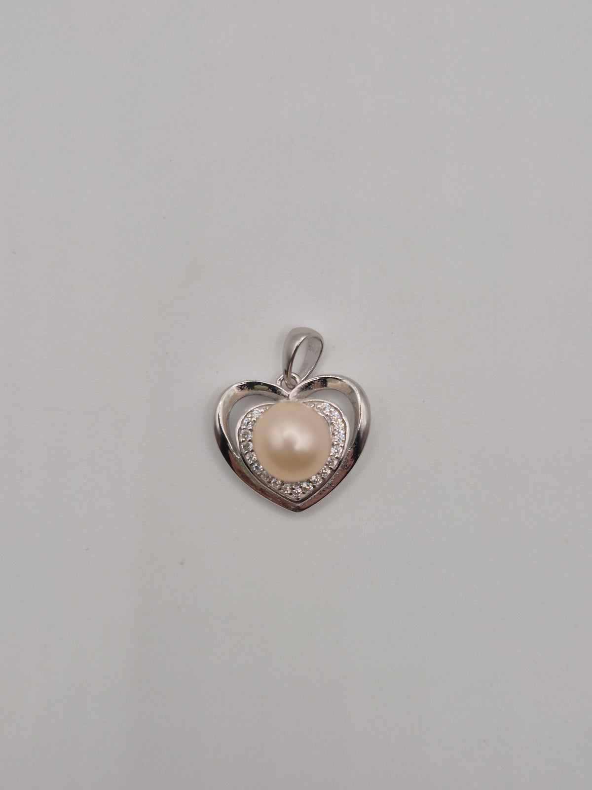 Loves Embrace Pearl Pendant