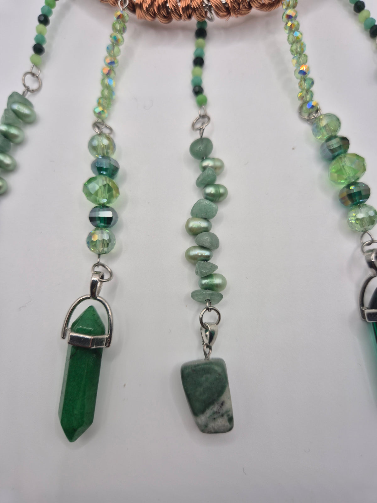 Enchanted Garden Crystal & Pearl Suncatcher