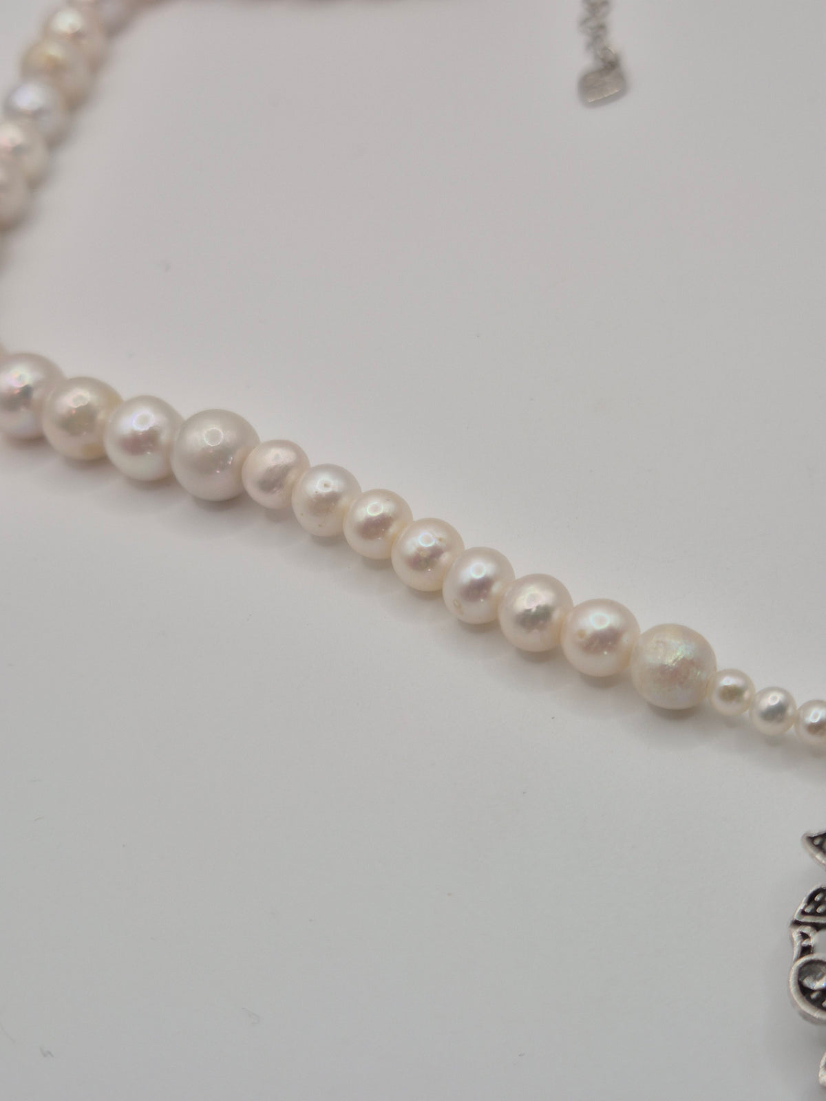Vintage Duchess Cameo Pearl Necklace