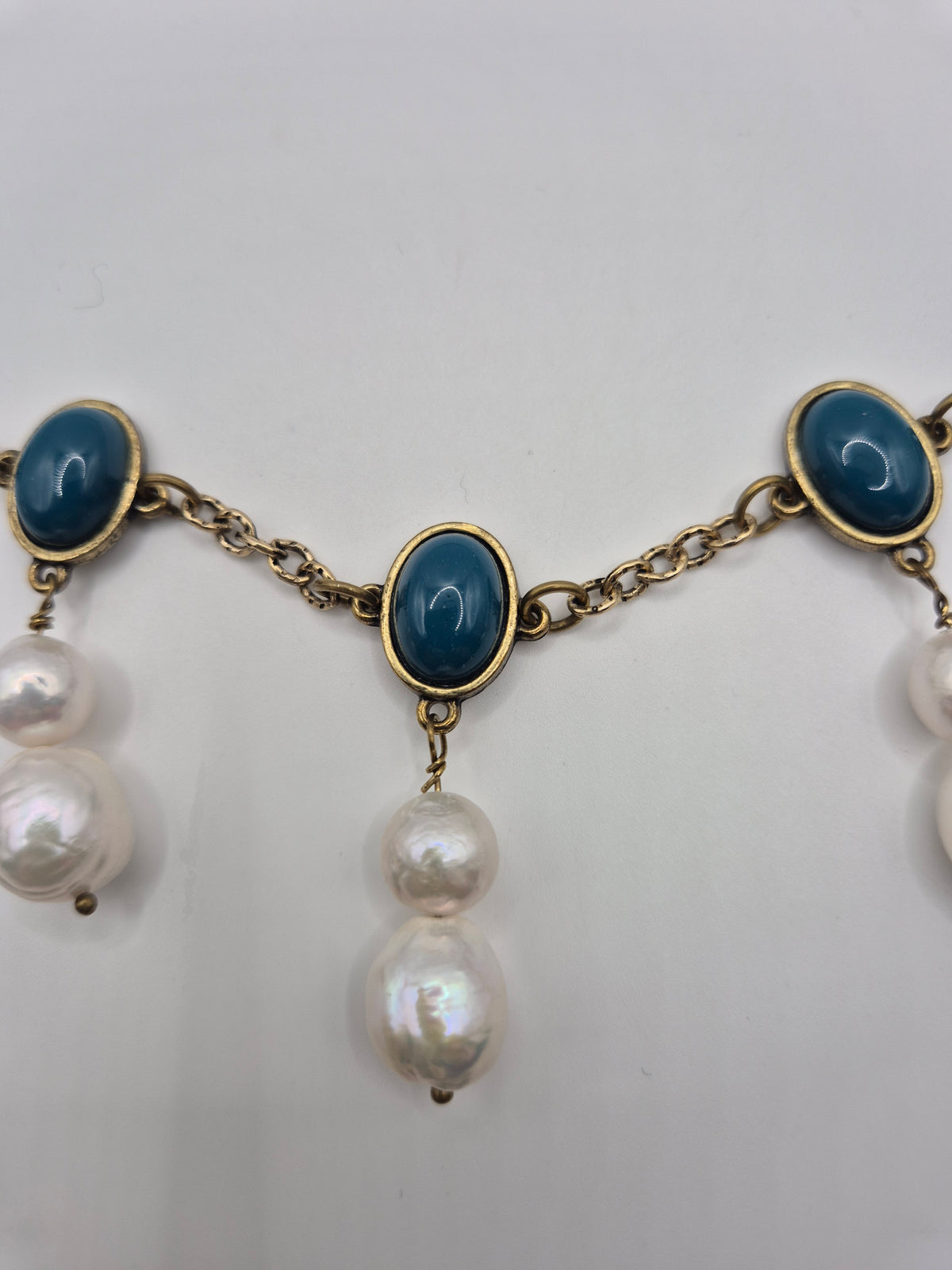 Statement Antique Pearl Necklace